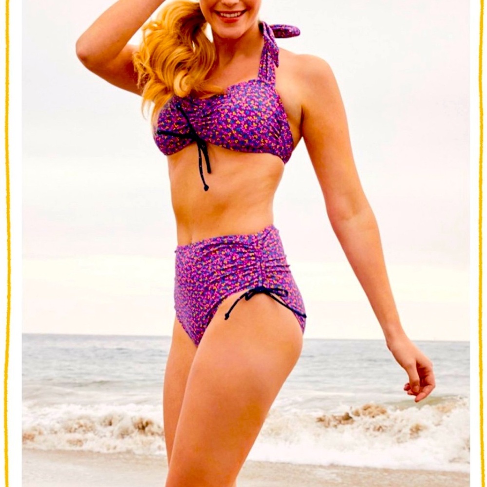 EUC Matilda Jane Bikini Sun Kissed swim top & Take a Dip swim bottoms